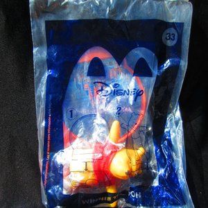 50th Anniversary Disney Winnie The Pooh Bear Happy Meal Toy